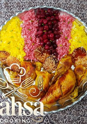 عکسی از دستور آلبالو پلو