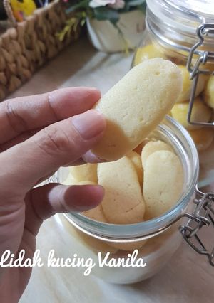 Foto resep 323. Lidah Kucing Vanila