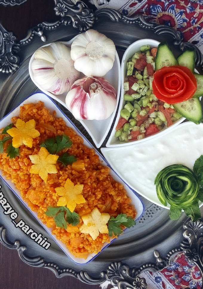 عکسی از دستور دمپخت گمنه 🌸
