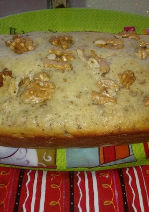 Una foto de Budín de Nuez