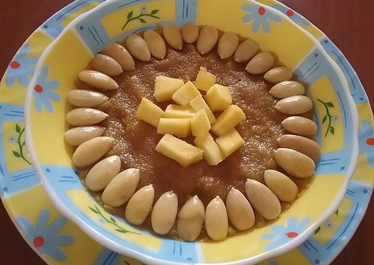 Steps to Make Any-night-of-the-week Mother's day special&hellip;. Mango Halwa 😊😊😊 | Satisfying Recipe | So Delicious !