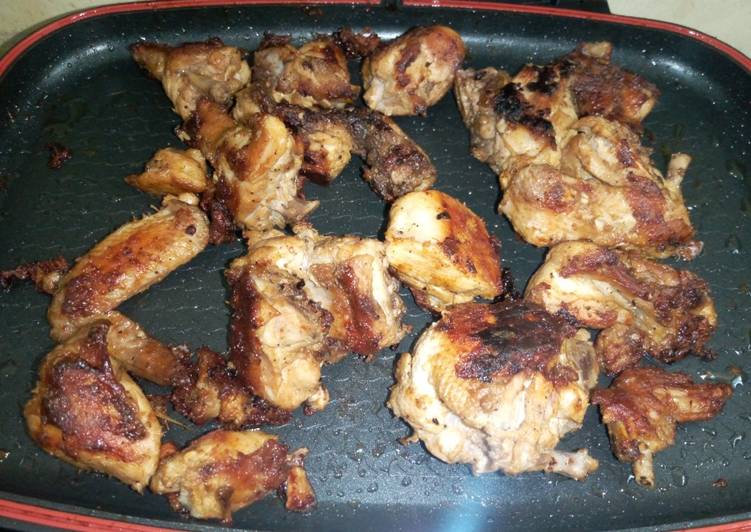 Guide to Make Grilled chicken in 22 Minutes for Young Wife