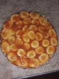 Banana Cake with Caramel Sauce