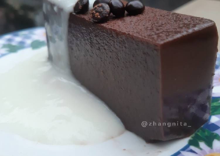 BIKIN NAGIH! Begini Cara Membuat Puding Brownies Chocolatos Pasti Berhasil