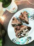 No bake chocolate salami cake