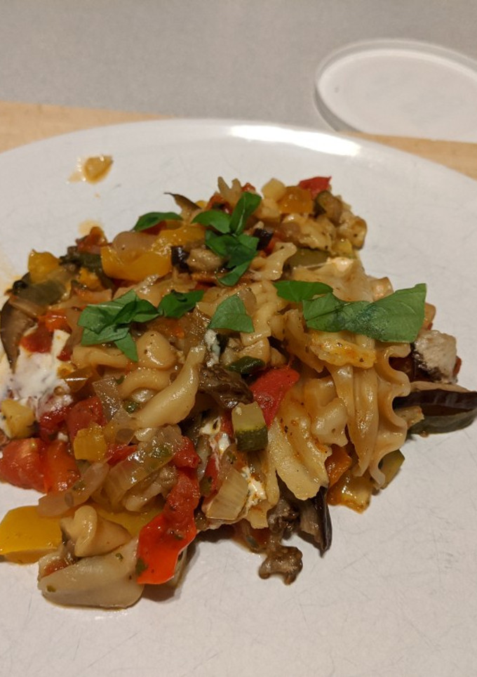 Una foto de Lasagna vegetariana (para una olla de cocción lenta)