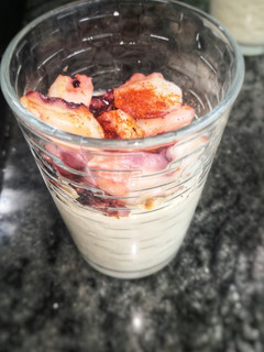 Una foto de Emulsión de patata con pulpo Thermomix