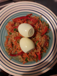 Una foto de Ensalada de lentejas mixta