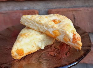 Una foto de Scones de queso sin manteca