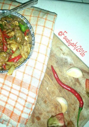 Foto resep Oseng Pedas Jeroan Ikan Mas