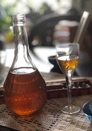 Φωτογραφία της συνταγής Λικέρ Αμαρέττο από κουκούτσια βερίκοκου