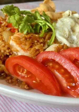 รูปของ ข้าวผัดอินโด นาซีโกเร็ง