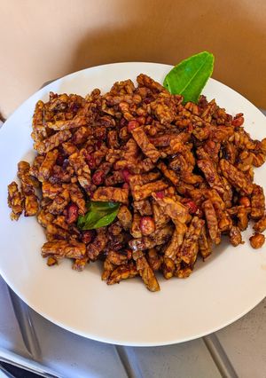 Foto resep Kering tempe kacang