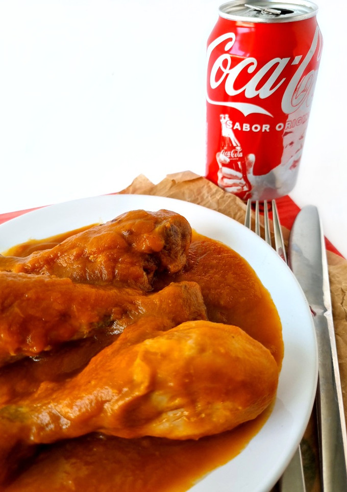 Una foto de Pollo en salsa de Cola-Cola