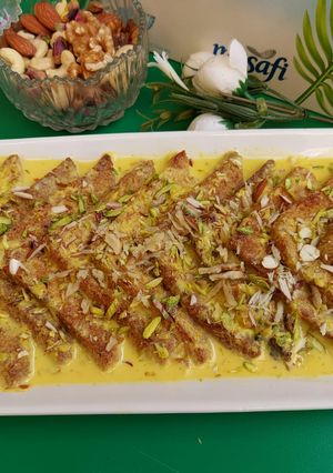 A picture of Shahi tukray.