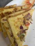 Spicy bread omelette toast & Masala bread toast 🍞 🥚 🧅