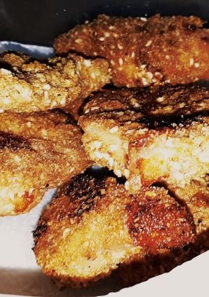 Una foto de Tiras de pollo