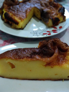 Foto resep Basque burnt cheese cake