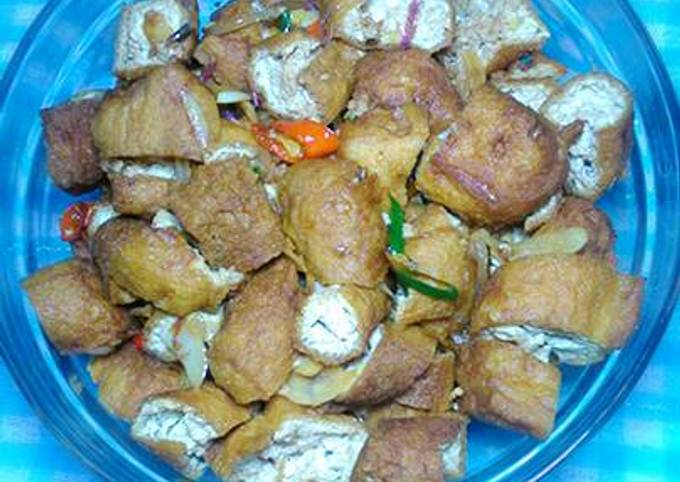 Resep Tahu Pong Tumis Kecap Oleh Dish By Ifah Cookpad