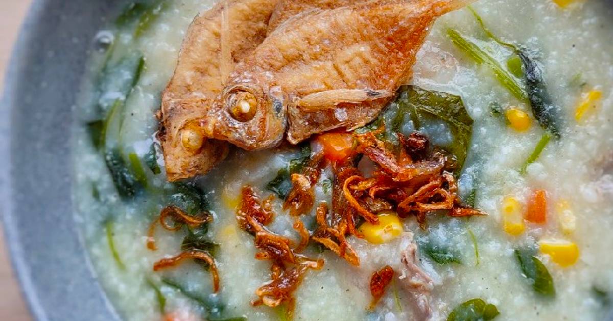 Resep Bubur Sayuran Memanfaatkan Sisa Nasi Oleh Amanda Garden To