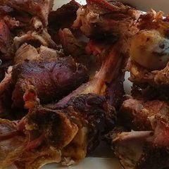 A picture of Dry fry red meat.