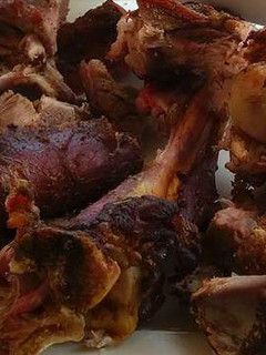 A picture of Dry fry red meat.