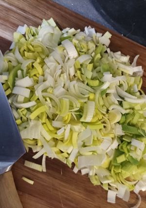 Une photo de Fondue de poireaux