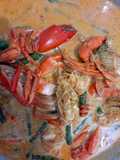 Gulai kepiting buncis