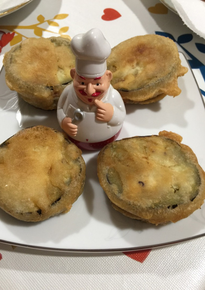 Una foto de Berenjenas rellenas de jamón york y queso