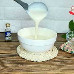 A picture of Vanilla yoghurt recipe.