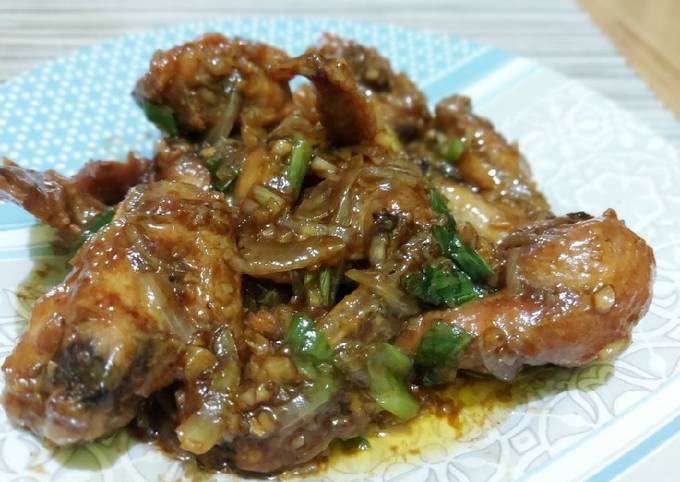 Ayam goreng mentega gurih