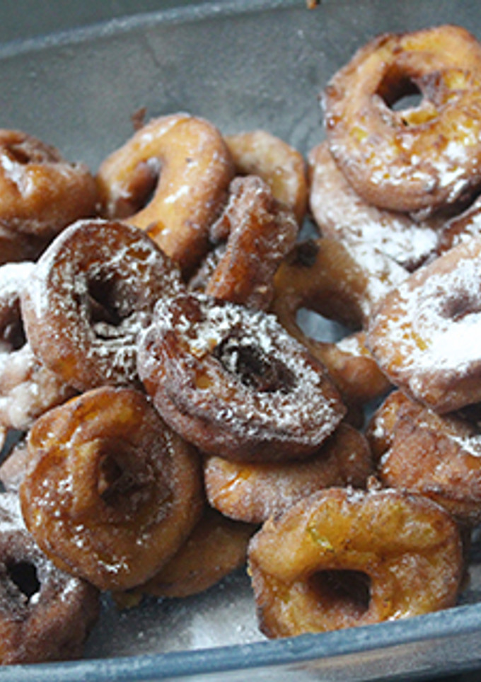 Una foto de Buñuelos de manzana