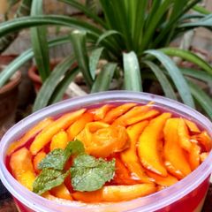 A picture of Mango Trifle 🍋.