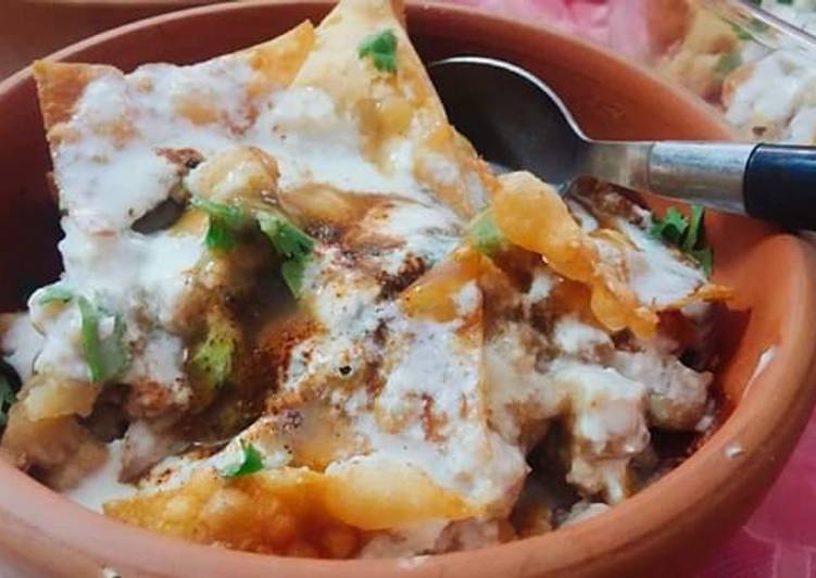 Recipe of Appetizing Lahori Samosa Chat