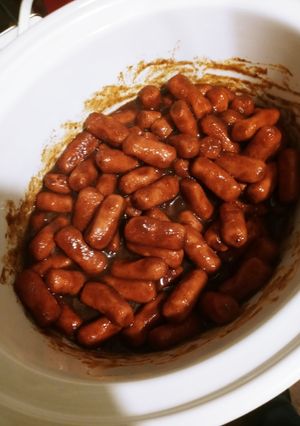 A picture of Apple Butter Lil Smokies.