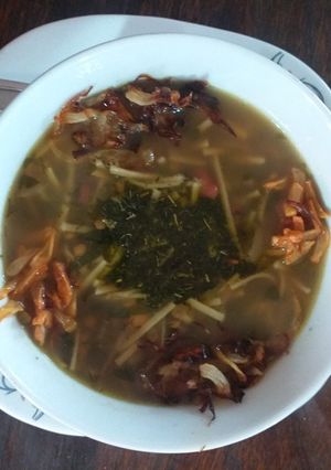 عکسی از دستور آش رشته 😋