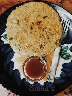 নুডুলস প্যানকেক (Noodles pancake recipe in Bengali) রেসিপির প্রধান ছবি