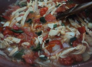 Una foto de Cazuela de pollo a la mexicana con tomate cherry tipo campirano las Correa. México