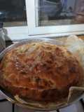 Scacciata gourmet con tuma e acciughe