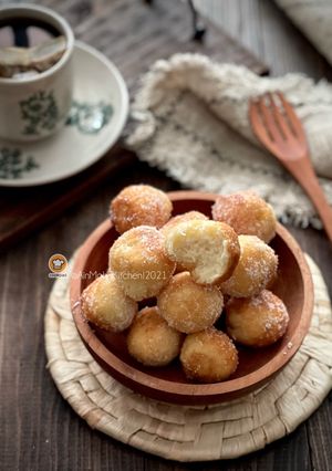 Gambar Donat Bola-bola 3 Bahan