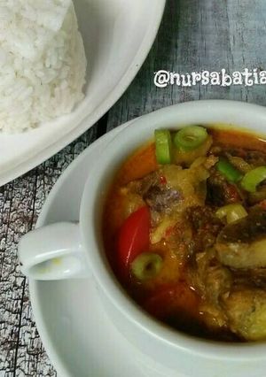 Foto resep Soto Tangkar Betawi #postingrame²_soto