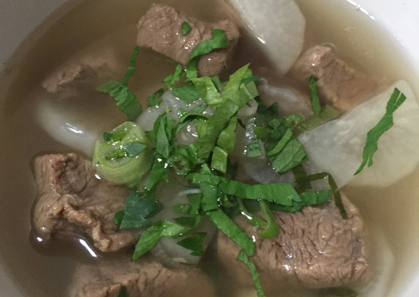 Soto Sapi Lobak