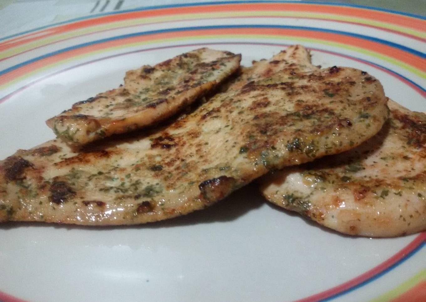 Pechugas jugosas con thermomix