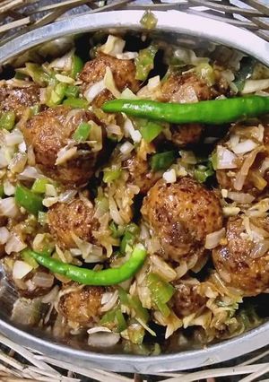 A picture of गोभी मंचूरियन.
