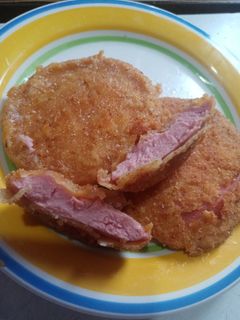 Rántott párizsi szelet recept fotója