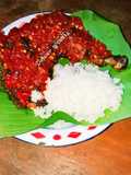 296. Ayam Bakar Sambal Khas Manokwari