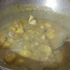 A picture of Aloo ki sabji.