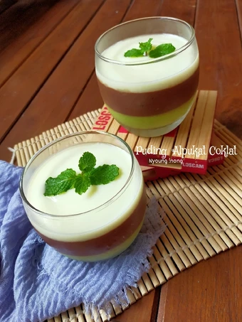 Cara Gampang Menyiapkan Resep Puding Susu Alpukat Coklat yang Lezat Anti Ribet, Menggugah Selera