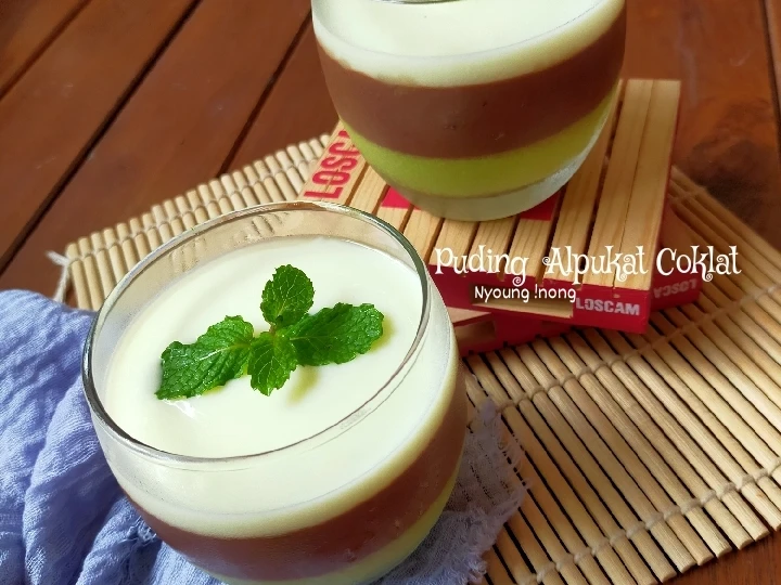 Cara Gampang Menyiapkan Resep Puding Susu Alpukat Coklat yang Lezat Anti Ribet, Menggugah Selera