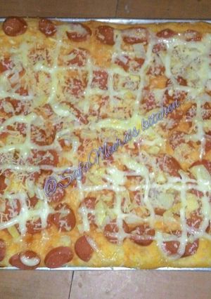 Foto resep Pizza kotak simple